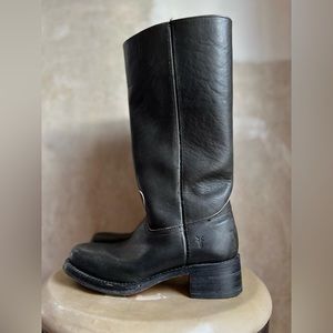 Vintage Black Frye Campus Boot Men’s 8 / Women’s 10
